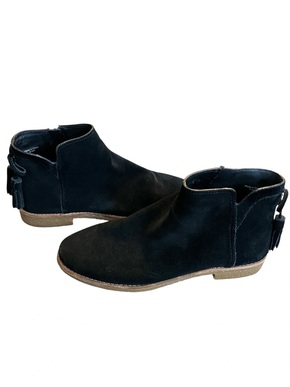 kate spade black suede